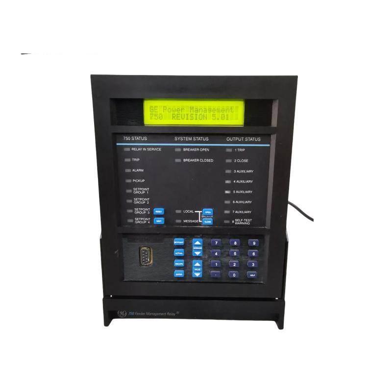 GE SR750-P5-G5-S5-HI-A20-R FEEDER MANAGEMENT RELAY