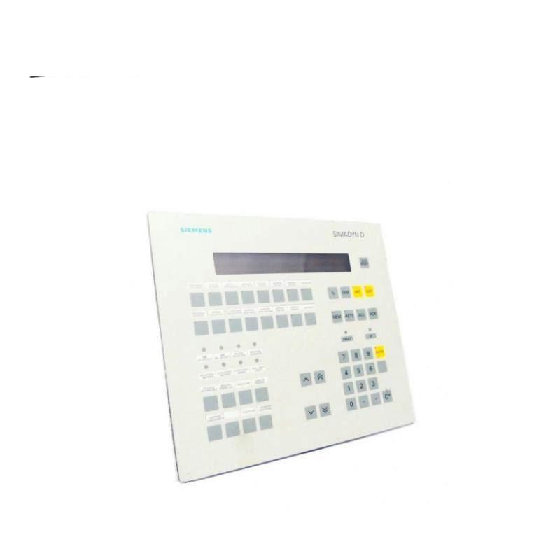 SIEMENS 6DD1670-0AF0 SIMADYN D OPERATOR PANEL