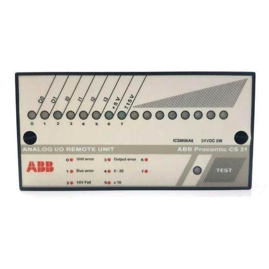 ABB ICSM06A6 Analog I/O Remote Unit