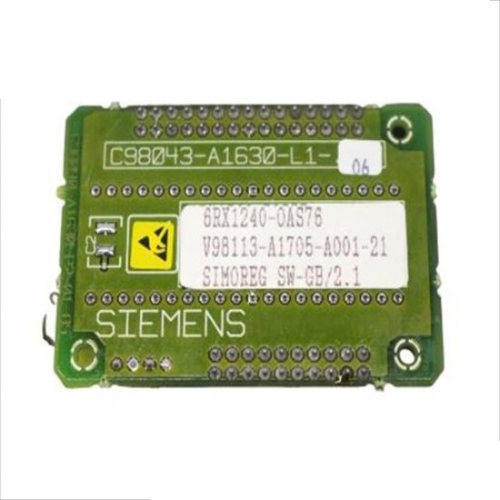 Siemens 6RX1240-0AS76 SOFTWARE MODULE