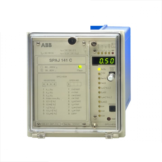 ABB SPAJ 141C RS611007-AA Earth-fault relay