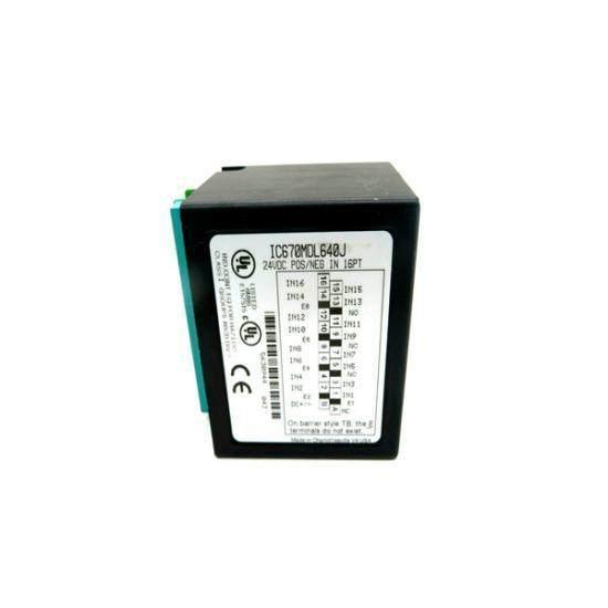 General Electric FANUC IC670MDL640J Input Module